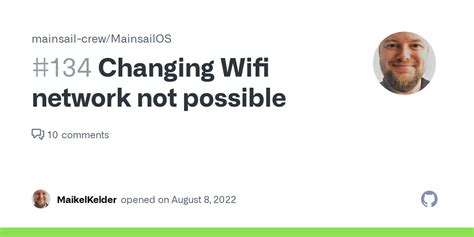 If you are on a home network just log into the . . Mainsail change wifi